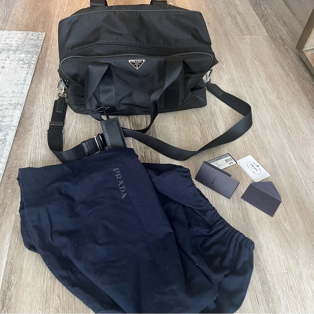 NWT Prada Re-Nylon Saffiano Duffel bag